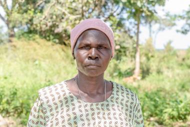 Jane, Program Participant in South Sudan. Photo Credit: Charles Atiki Lamodong