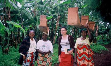 Zainab in DRC, 2004