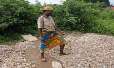 DRC woman survivor of war 