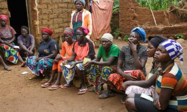 women sitting together