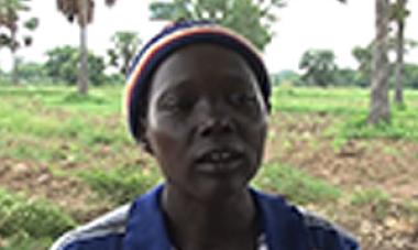 woman with dark blue shirt