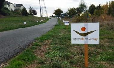 women for women yard sign