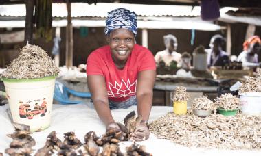 Alice, a participant in the South Sudan program. Photo credit: Charles Atiki Lomodong