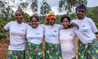 A group of Change Agents in DRC. Credit Esther Nsapu