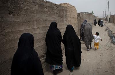 Women Fleeing Afghanistan